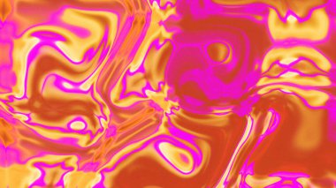 Organik Akış ile Akışkan Mermer Doku, Dalgalı Yapısı ile Soyut Sıvı Desen, Yumuşak Dönüşümlü Erimiş Yüzey Tasarımı, Mermer Efektli Psikedelik Girdap Dokuları