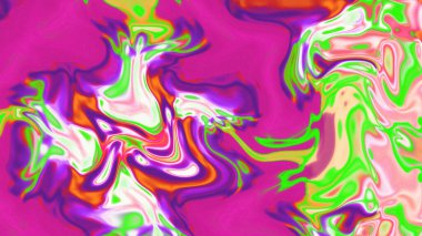 Organik Akış ile Akışkan Mermer Doku, Dalgalı Yapısı ile Soyut Sıvı Desen, Yumuşak Dönüşümlü Erimiş Yüzey Tasarımı, Mermer Efektli Psikedelik Girdap Dokuları