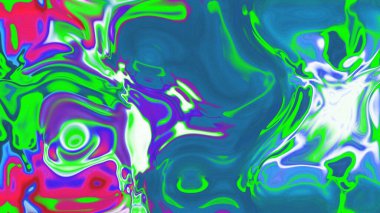 Organik Akış ile Akışkan Mermer Doku, Dalgalı Yapısı ile Soyut Sıvı Desen, Yumuşak Dönüşümlü Erimiş Yüzey Tasarımı, Mermer Efektli Psikedelik Girdap Dokuları