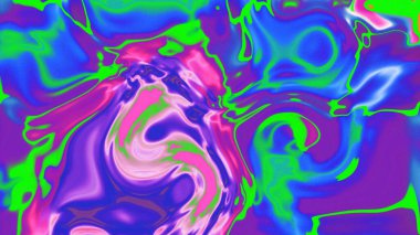 Organik Akış ile Akışkan Mermer Doku, Dalgalı Yapısı ile Soyut Sıvı Desen, Yumuşak Dönüşümlü Erimiş Yüzey Tasarımı, Mermer Efektli Psikedelik Girdap Dokuları