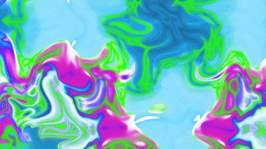 Organik Akış ile Akışkan Mermer Doku, Dalgalı Yapısı ile Soyut Sıvı Desen, Yumuşak Dönüşümlü Erimiş Yüzey Tasarımı, Mermer Efektli Psikedelik Girdap Dokuları