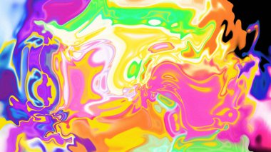 Organik Akış ile Akışkan Mermer Doku, Dalgalı Yapısı ile Soyut Sıvı Desen, Yumuşak Dönüşümlü Erimiş Yüzey Tasarımı, Mermer Efektli Psikedelik Girdap Dokuları