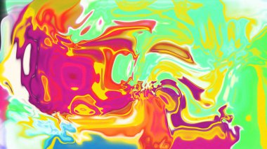 Organik Akış ile Akışkan Mermer Doku, Dalgalı Yapısı ile Soyut Sıvı Desen, Yumuşak Dönüşümlü Erimiş Yüzey Tasarımı, Mermer Efektli Psikedelik Girdap Dokuları