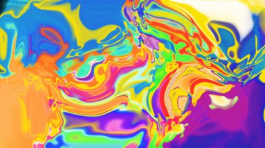 Organik Akış ile Akışkan Mermer Doku, Dalgalı Yapısı ile Soyut Sıvı Desen, Yumuşak Dönüşümlü Erimiş Yüzey Tasarımı, Mermer Efektli Psikedelik Girdap Dokuları