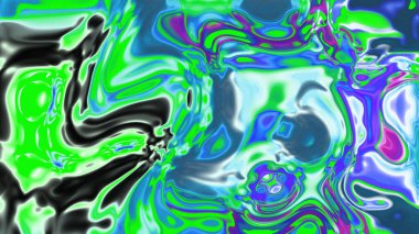 Organik Akış ile Akışkan Mermer Doku, Dalgalı Yapısı ile Soyut Sıvı Desen, Yumuşak Dönüşümlü Erimiş Yüzey Tasarımı, Mermer Efektli Psikedelik Girdap Dokuları