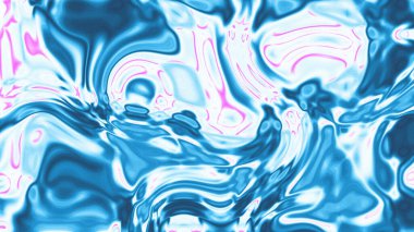 Organik Akış ile Akışkan Mermer Doku, Dalgalı Yapısı ile Soyut Sıvı Desen, Yumuşak Dönüşümlü Erimiş Yüzey Tasarımı, Mermer Efektli Psikedelik Girdap Dokuları