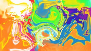 Organik Akış ile Akışkan Mermer Doku, Dalgalı Yapısı ile Soyut Sıvı Desen, Yumuşak Dönüşümlü Erimiş Yüzey Tasarımı, Mermer Efektli Psikedelik Girdap Dokuları