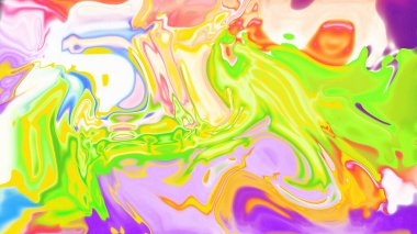 Organik Akış ile Akışkan Mermer Doku, Dalgalı Yapısı ile Soyut Sıvı Desen, Yumuşak Dönüşümlü Erimiş Yüzey Tasarımı, Mermer Efektli Psikedelik Girdap Dokuları