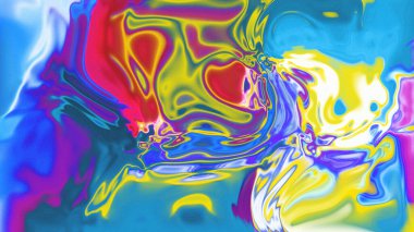 Organik Akış ile Akışkan Mermer Doku, Dalgalı Yapısı ile Soyut Sıvı Desen, Yumuşak Dönüşümlü Erimiş Yüzey Tasarımı, Mermer Efektli Psikedelik Girdap Dokuları