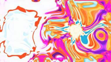 Organik Akış ile Akışkan Mermer Doku, Dalgalı Yapısı ile Soyut Sıvı Desen, Yumuşak Dönüşümlü Erimiş Yüzey Tasarımı, Mermer Efektli Psikedelik Girdap Dokuları