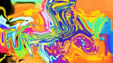 Organik Akış ile Akışkan Mermer Doku, Dalgalı Yapısı ile Soyut Sıvı Desen, Yumuşak Dönüşümlü Erimiş Yüzey Tasarımı, Mermer Efektli Psikedelik Girdap Dokuları