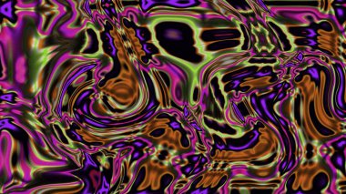 Organik Akış ile Akışkan Mermer Doku, Dalgalı Yapısı ile Soyut Sıvı Desen, Yumuşak Dönüşümlü Erimiş Yüzey Tasarımı, Mermer Efektli Psikedelik Girdap Dokuları