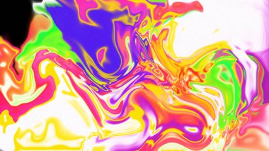 Organik Akış ile Akışkan Mermer Doku, Dalgalı Yapısı ile Soyut Sıvı Desen, Yumuşak Dönüşümlü Erimiş Yüzey Tasarımı, Mermer Efektli Psikedelik Girdap Dokuları