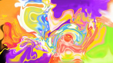 Organik Akış ile Akışkan Mermer Doku, Dalgalı Yapısı ile Soyut Sıvı Desen, Yumuşak Dönüşümlü Erimiş Yüzey Tasarımı, Mermer Efektli Psikedelik Girdap Dokuları