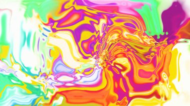 Organik Akış ile Akışkan Mermer Doku, Dalgalı Yapısı ile Soyut Sıvı Desen, Yumuşak Dönüşümlü Erimiş Yüzey Tasarımı, Mermer Efektli Psikedelik Girdap Dokuları