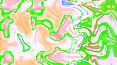 Organik Akış ile Akışkan Mermer Doku, Dalgalı Yapısı ile Soyut Sıvı Desen, Yumuşak Dönüşümlü Erimiş Yüzey Tasarımı, Mermer Efektli Psikedelik Girdap Dokuları