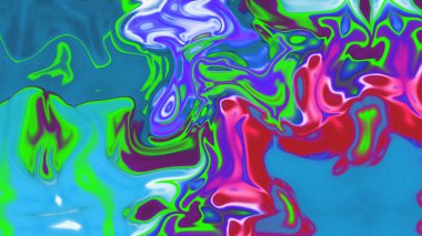 Organik Akış ile Akışkan Mermer Doku, Dalgalı Yapısı ile Soyut Sıvı Desen, Yumuşak Dönüşümlü Erimiş Yüzey Tasarımı, Mermer Efektli Psikedelik Girdap Dokuları