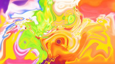 Organik Akış ile Akışkan Mermer Doku, Dalgalı Yapısı ile Soyut Sıvı Desen, Yumuşak Dönüşümlü Erimiş Yüzey Tasarımı, Mermer Efektli Psikedelik Girdap Dokuları