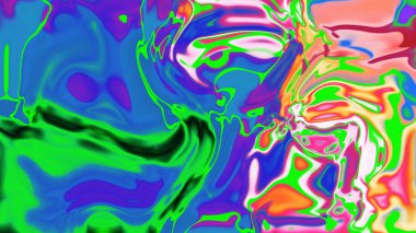 Organik Akış ile Akışkan Mermer Doku, Dalgalı Yapısı ile Soyut Sıvı Desen, Yumuşak Dönüşümlü Erimiş Yüzey Tasarımı, Mermer Efektli Psikedelik Girdap Dokuları