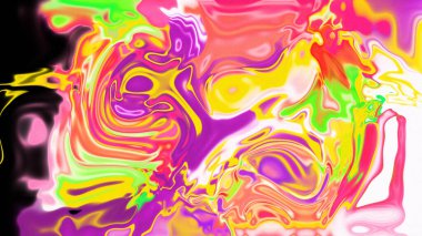 Organik Akış ile Akışkan Mermer Doku, Dalgalı Yapısı ile Soyut Sıvı Desen, Yumuşak Dönüşümlü Erimiş Yüzey Tasarımı, Mermer Efektli Psikedelik Girdap Dokuları