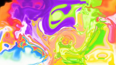 Organik Akış ile Akışkan Mermer Doku, Dalgalı Yapısı ile Soyut Sıvı Desen, Yumuşak Dönüşümlü Erimiş Yüzey Tasarımı, Mermer Efektli Psikedelik Girdap Dokuları