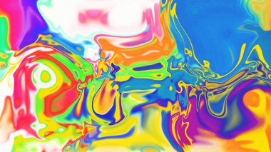 Organik Akış ile Akışkan Mermer Doku, Dalgalı Yapısı ile Soyut Sıvı Desen, Yumuşak Dönüşümlü Erimiş Yüzey Tasarımı, Mermer Efektli Psikedelik Girdap Dokuları