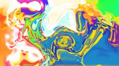 Organik Akış ile Akışkan Mermer Doku, Dalgalı Yapısı ile Soyut Sıvı Desen, Yumuşak Dönüşümlü Erimiş Yüzey Tasarımı, Mermer Efektli Psikedelik Girdap Dokuları