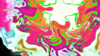 Organik Akış ile Akışkan Mermer Doku, Dalgalı Yapısı ile Soyut Sıvı Desen, Yumuşak Dönüşümlü Erimiş Yüzey Tasarımı, Mermer Efektli Psikedelik Girdap Dokuları