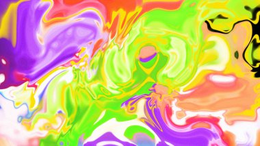 Organik Akış ile Akışkan Mermer Doku, Dalgalı Yapısı ile Soyut Sıvı Desen, Yumuşak Dönüşümlü Erimiş Yüzey Tasarımı, Mermer Efektli Psikedelik Girdap Dokuları