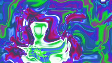 Organik Akış ile Akışkan Mermer Doku, Dalgalı Yapısı ile Soyut Sıvı Desen, Yumuşak Dönüşümlü Erimiş Yüzey Tasarımı, Mermer Efektli Psikedelik Girdap Dokuları