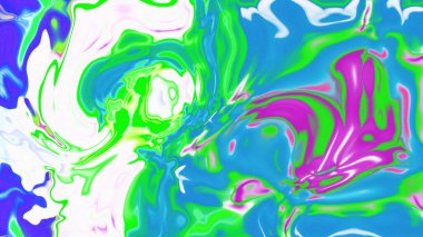 Organik Akış ile Akışkan Mermer Doku, Dalgalı Yapısı ile Soyut Sıvı Desen, Yumuşak Dönüşümlü Erimiş Yüzey Tasarımı, Mermer Efektli Psikedelik Girdap Dokuları