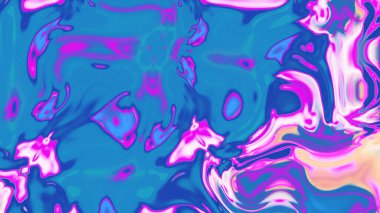 Organik Akış ile Akışkan Mermer Doku, Dalgalı Yapısı ile Soyut Sıvı Desen, Yumuşak Dönüşümlü Erimiş Yüzey Tasarımı, Mermer Efektli Psikedelik Girdap Dokuları