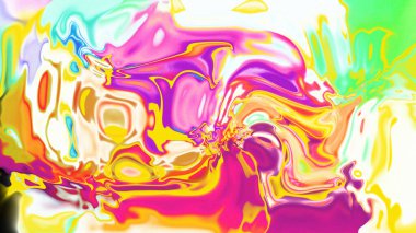 Organik Akış ile Akışkan Mermer Doku, Dalgalı Yapısı ile Soyut Sıvı Desen, Yumuşak Dönüşümlü Erimiş Yüzey Tasarımı, Mermer Efektli Psikedelik Girdap Dokuları