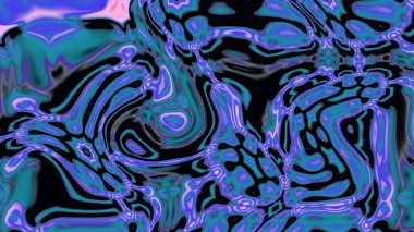 Organik Akış ile Akışkan Mermer Doku, Dalgalı Yapısı ile Soyut Sıvı Desen, Yumuşak Dönüşümlü Erimiş Yüzey Tasarımı, Mermer Efektli Psikedelik Girdap Dokuları