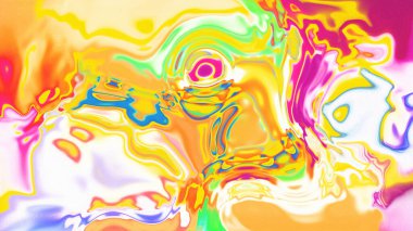 Organik Akış ile Akışkan Mermer Doku, Dalgalı Yapısı ile Soyut Sıvı Desen, Yumuşak Dönüşümlü Erimiş Yüzey Tasarımı, Mermer Efektli Psikedelik Girdap Dokuları