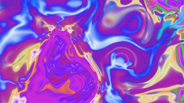 Organik Akış ile Akışkan Mermer Doku, Dalgalı Yapısı ile Soyut Sıvı Desen, Yumuşak Dönüşümlü Erimiş Yüzey Tasarımı, Mermer Efektli Psikedelik Girdap Dokuları