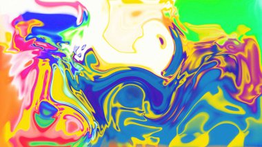 Organik Akış ile Akışkan Mermer Doku, Dalgalı Yapısı ile Soyut Sıvı Desen, Yumuşak Dönüşümlü Erimiş Yüzey Tasarımı, Mermer Efektli Psikedelik Girdap Dokuları