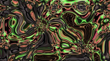Organik Akış ile Akışkan Mermer Doku, Dalgalı Yapısı ile Soyut Sıvı Desen, Yumuşak Dönüşümlü Erimiş Yüzey Tasarımı, Mermer Efektli Psikedelik Girdap Dokuları
