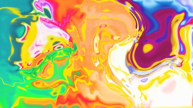 Organik Akış ile Akışkan Mermer Doku, Dalgalı Yapısı ile Soyut Sıvı Desen, Yumuşak Dönüşümlü Erimiş Yüzey Tasarımı, Mermer Efektli Psikedelik Girdap Dokuları