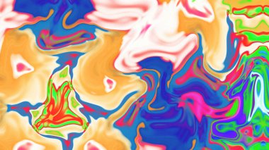 Organik Akış ile Akışkan Mermer Doku, Dalgalı Yapısı ile Soyut Sıvı Desen, Yumuşak Dönüşümlü Erimiş Yüzey Tasarımı, Mermer Efektli Psikedelik Girdap Dokuları