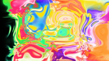 Organik Akış ile Akışkan Mermer Doku, Dalgalı Yapısı ile Soyut Sıvı Desen, Yumuşak Dönüşümlü Erimiş Yüzey Tasarımı, Mermer Efektli Psikedelik Girdap Dokuları