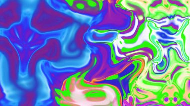 Organik Akış ile Akışkan Mermer Doku, Dalgalı Yapısı ile Soyut Sıvı Desen, Yumuşak Dönüşümlü Erimiş Yüzey Tasarımı, Mermer Efektli Psikedelik Girdap Dokuları