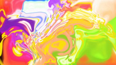 Organik Akış ile Akışkan Mermer Doku, Dalgalı Yapısı ile Soyut Sıvı Desen, Yumuşak Dönüşümlü Erimiş Yüzey Tasarımı, Mermer Efektli Psikedelik Girdap Dokuları