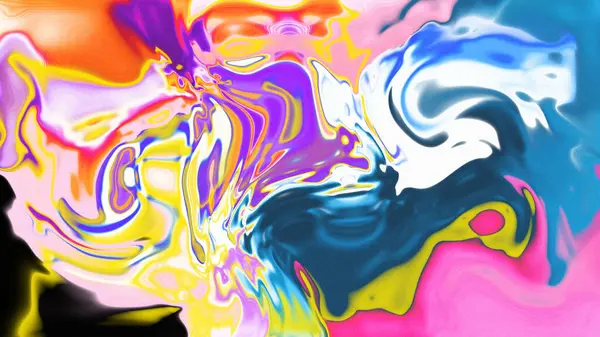 Organik Akış ile Akışkan Mermer Doku, Dalgalı Yapısı ile Soyut Sıvı Desen, Yumuşak Dönüşümlü Erimiş Yüzey Tasarımı, Mermer Efektli Psikedelik Girdap Dokuları