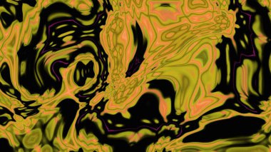 Organik Akış ile Akışkan Mermer Doku, Dalgalı Yapısı ile Soyut Sıvı Desen, Yumuşak Dönüşümlü Erimiş Yüzey Tasarımı, Mermer Efektli Psikedelik Girdap Dokuları