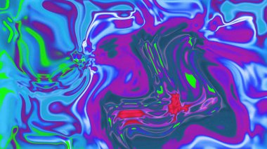 Organik Akış ile Akışkan Mermer Doku, Dalgalı Yapısı ile Soyut Sıvı Desen, Yumuşak Dönüşümlü Erimiş Yüzey Tasarımı, Mermer Efektli Psikedelik Girdap Dokuları