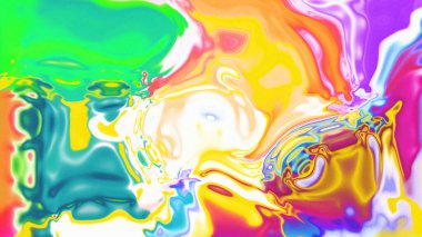 Organik Akış ile Akışkan Mermer Doku, Dalgalı Yapısı ile Soyut Sıvı Desen, Yumuşak Dönüşümlü Erimiş Yüzey Tasarımı, Mermer Efektli Psikedelik Girdap Dokuları