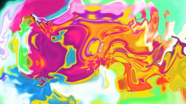 Organik Akış ile Akışkan Mermer Doku, Dalgalı Yapısı ile Soyut Sıvı Desen, Yumuşak Dönüşümlü Erimiş Yüzey Tasarımı, Mermer Efektli Psikedelik Girdap Dokuları