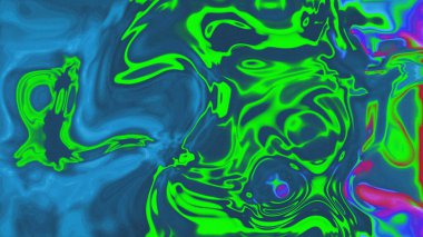 Organik Akış ile Akışkan Mermer Doku, Dalgalı Yapısı ile Soyut Sıvı Desen, Yumuşak Dönüşümlü Erimiş Yüzey Tasarımı, Mermer Efektli Psikedelik Girdap Dokuları