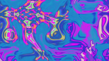 Organik Akış ile Akışkan Mermer Doku, Dalgalı Yapısı ile Soyut Sıvı Desen, Yumuşak Dönüşümlü Erimiş Yüzey Tasarımı, Mermer Efektli Psikedelik Girdap Dokuları